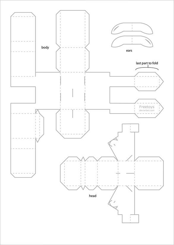 free papercraft templates